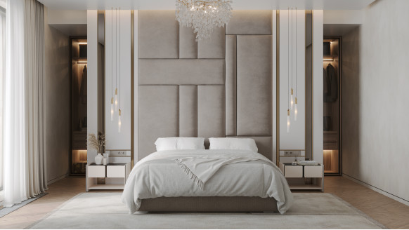 Мягкая стеновая панель Пазл