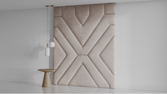 Мягкая стеновая панель Абстракция