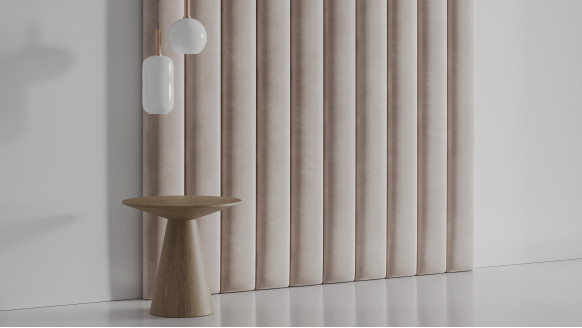 Мягкая стеновая панель Узкие полосы