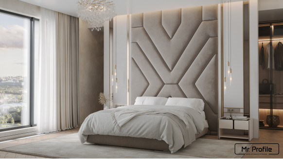 Мягкая стеновая панель Абстракция