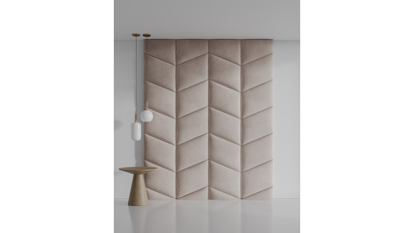 Мягкая стеновая панель Колосья