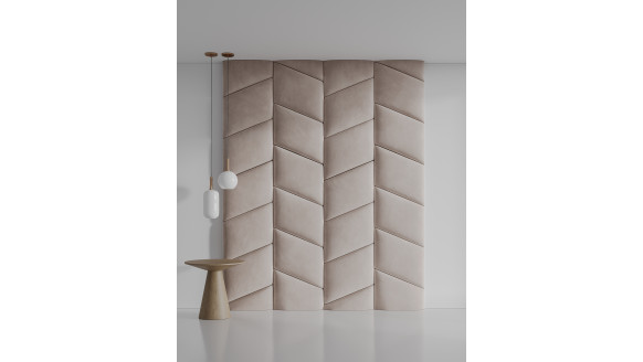 Мягкая стеновая панель Асимметричные колосья