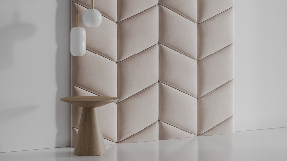 Мягкая стеновая панель Колосья