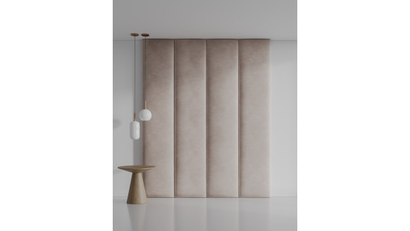 Мягкая стеновая панель Широкие полосы