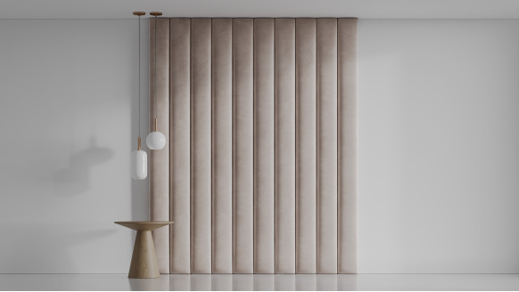 Мягкая стеновая панель Узкие полосы