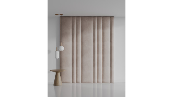 Мягкая стеновая панель Микс полос