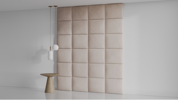 Мягкая стеновая панель Квадрат