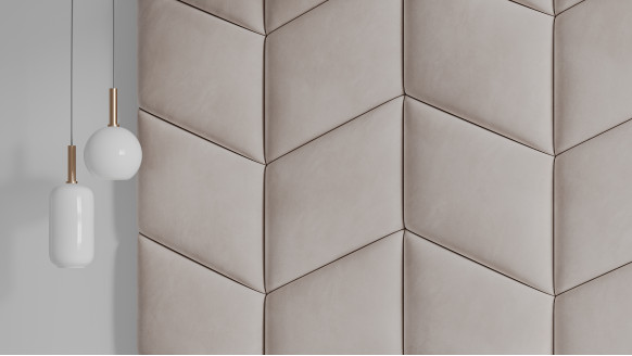 Мягкая стеновая панель Колосья