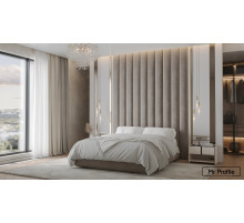 Мягкая стеновая панель Узкие полосы