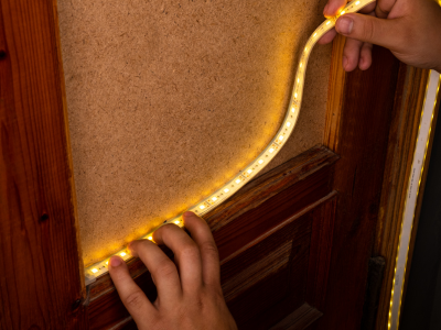 Установка светодиодной ленты