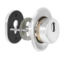 Броненакладка DEF.CRE/OV-set.9726 (DEF 9726) M6x90 врезная с чашкой CP-8 хром