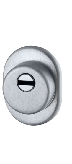 Броненакладка на ЦМ (от вырывания, 25 мм) ET/ATC-Protector 1-25SC-14 Матовый хром box | Сталь каленая