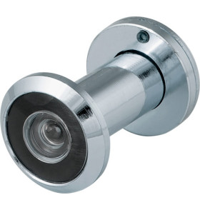 Глазок дверной, оптика пластик DV 1/60-35/Z/HD (VIEWER 1 DVZ) CP хром (подвес)