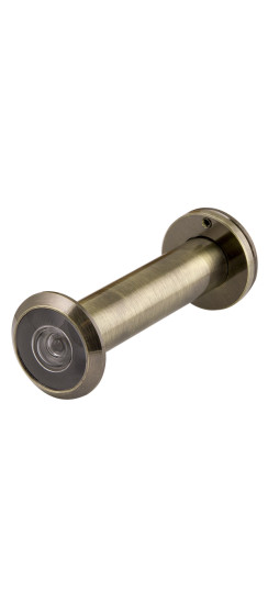 Глазок дверной, оптика пластик DV 4/130-70/Z/HD (VIEWER 4 DVZ) AB бронза (подвес) | ZAMAK