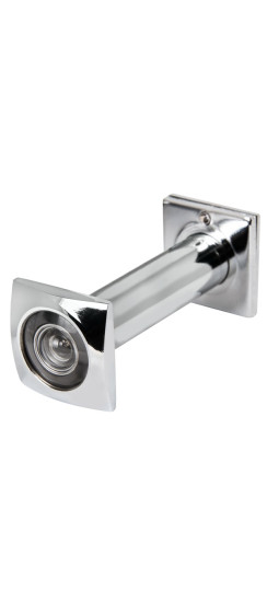 Глазок дверной, оптика пластик DV-Q 4/130-70/Z (VIEWER 4 DVQ) CP хром | ZAMAK