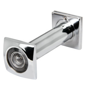 Глазок дверной, оптика пластик DV-Q 4/130-70/Z (VIEWER 4 DVQ) CP хром