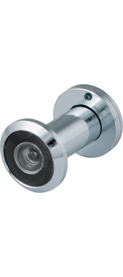 Глазок дверной, оптика пластик DV 1/60-35/S (VIEWER 1 DVS) CP хром | Сталь