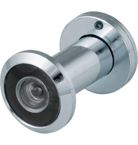 Глазок дверной, оптика пластик DV 1/60-35/S (VIEWER 1 DVS) CP хром