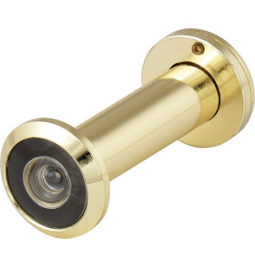 Глазок дверной, оптика пластик DV 2/100-60/Z/HD (VIEWER 2 DVZ) GP золото (подвес)