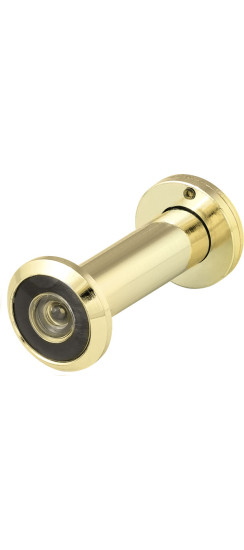 Глазок дверной, оптика пластик DV 3/90-55/S (VIEWER 3 DVS) GP золото | Сталь