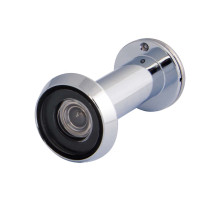 Глазок дверной, оптика пластик DV-LUX 3/90-50/Z (VIEWER 3 DVZ_LUX) CP хром