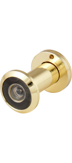 Глазок дверной, оптика пластик DV 1/60-35/S (VIEWER 1 DVS) GP золото | Сталь