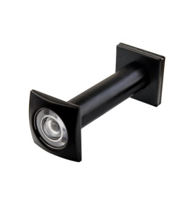 Глазок дверной, оптика пластик DV-Q 4/130-70/Z (VIEWER 4 DVQ) BL черный