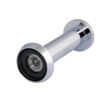 Глазок дверной, оптика пластик DV-LUX 4/110-70/Z (VIEWER 4 DVZ_LUX) CP хром