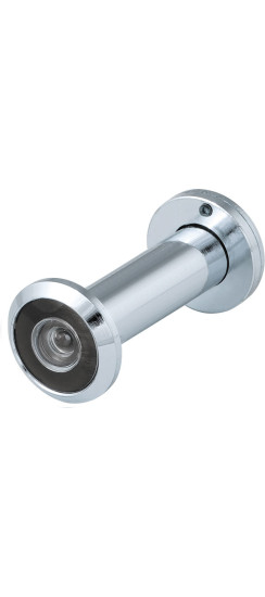 Глазок дверной, оптика пластик DV 3/90-50/Z (VIEWER 3 DVZ) CP хром | ZAMAK