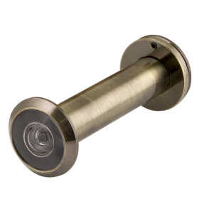 Глазок дверной, оптика пластик DV 4/130-70/Z (VIEWER 4 DVZ) AB бронза