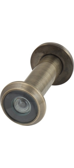 Глазок дверной, оптика стекло DV-PRO 3/100-60/BR/HD (DVG3/HD) AB бронза | Латунь