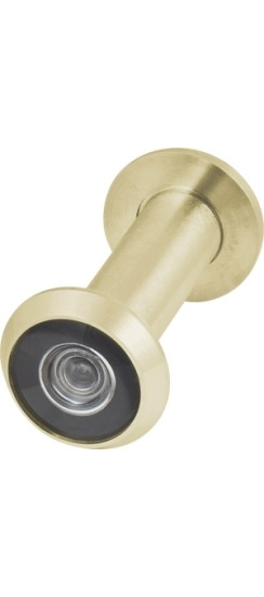Глазок дверной, оптика стекло DV-PRO 3/100-60/BR/HD (DVG3/HD) SG мат. золото | Латунь