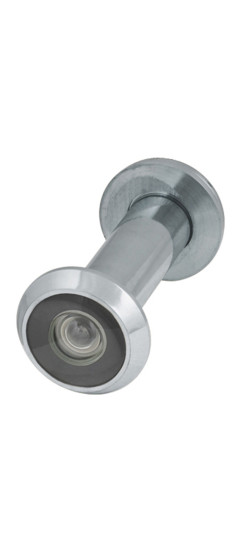 Глазок дверной, оптика стекло DV-PRO 2/85-55/BR (DVG2) CP хром, латунь, врезной