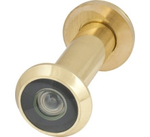 Глазок дверной, оптика стекло DV-PRO 3/100-60/BR (DVG3) GP золото