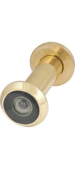 Глазок дверной, оптика стекло DV-PRO 3/100-60/BR (DVG3) GP золото | Латунь