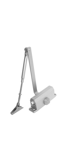 Доводчик дверной DCTR15-60 hold open AL алюминий | Алюминий