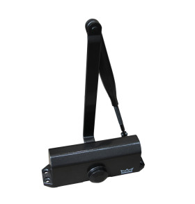 Доводчик дверной TS 77 EN4, с рычажной тягой, коричневый