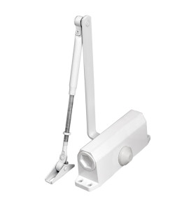 Доводчик дверной DCTR50-100 (TDR-100) 50-100кг WH белый