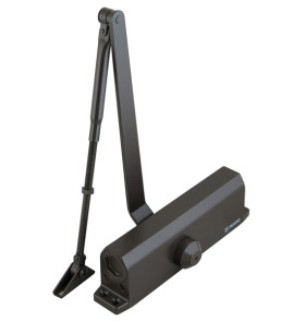 Доводчик дверной DC20-6W (DC-206W) BR до 160 кг (коричневый)