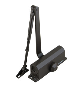 Доводчик дверной DC20-4 (DC-204) BR до 85 кг (коричневый)