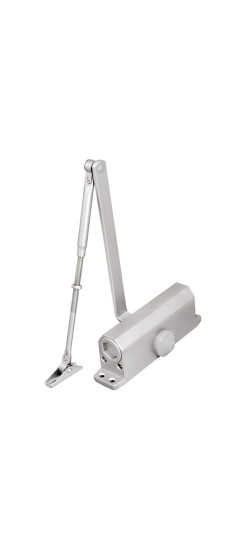 Доводчик дверной DCTR50-100 (TDR-100) 50-100кг AL алюминий | Алюминий