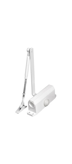 Доводчик дверной SDC2020 WH 25-45 кг (белый) | Алюминиевый сплав