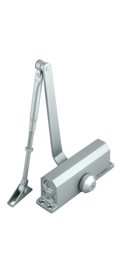 Доводчик дверной DC20-3 (DC-203) AL до 65 кг (алюминий) | Алюминий