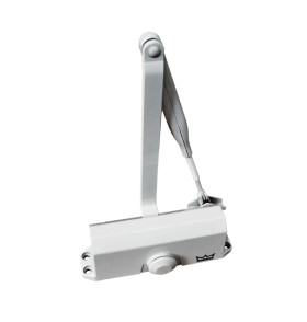 Доводчик дверной TS 77 EN4, с рычажной тягой, белый