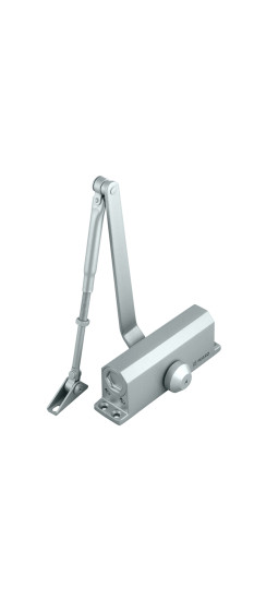 Доводчик дверной DC20-4 (DC-204) AL до 85 кг (алюминий) | Алюминий