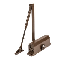 Доводчик дверной DCTR50-100 hold open BR коричневый