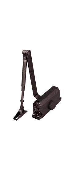 Доводчик дверной SDC2040 BR 55-80 кг (коричневый) | Алюминиевый сплав