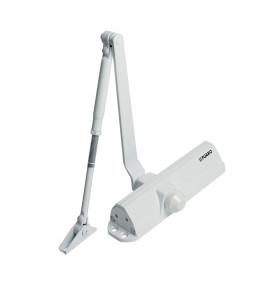 Доводчик дверной DC20-5/TS-68 WH до 110 кг (белый)