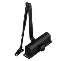 Доводчик дверной DC20-3 (DC-203) BL до 65 кг (черный)