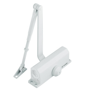 Доводчик дверной DC20-5 (DC-205) WH до 120 кг (белый)